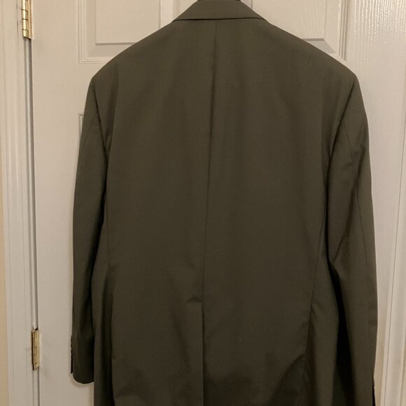 Brooks Brothers Olive Poplin Suit - SIze: 45R - Picture 3 of 13